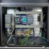 Schaltschrank mit Frequenzumrichter der Hochdruckanlage combiloop CL2G